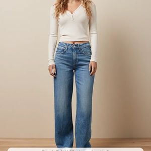 10 SHORT AE Baggy Wide leg Jeans